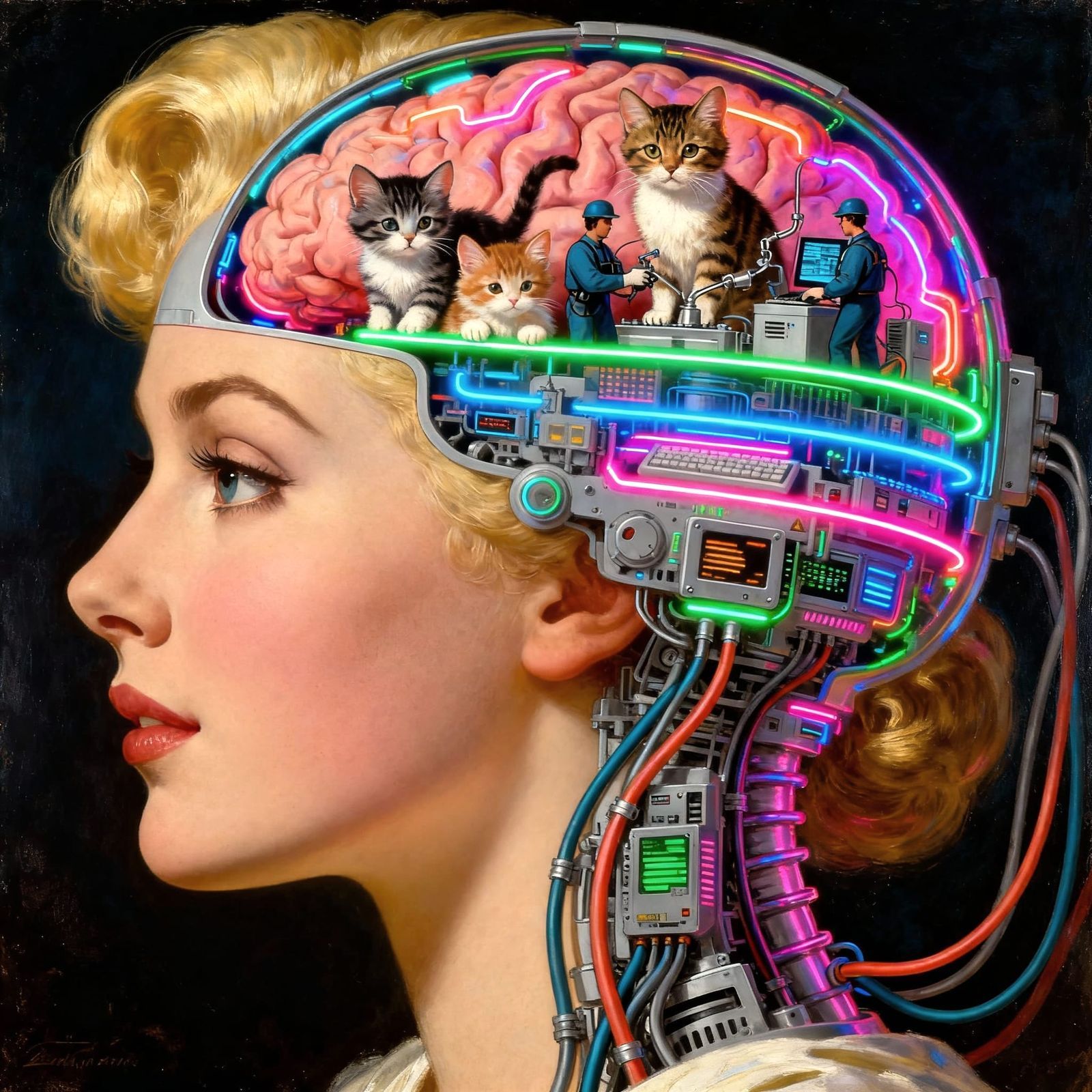 How NightCafé Works! 🤣🩷😻