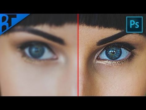 ► How to Sharpen Images in photoshop