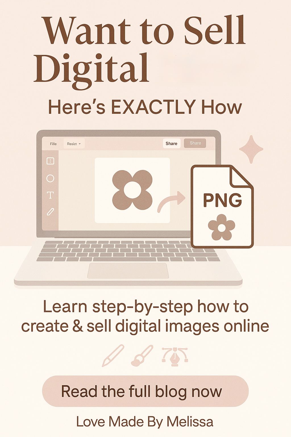 How to Create & Sell Digital Files Step-by-Step | Love Made By Melissa