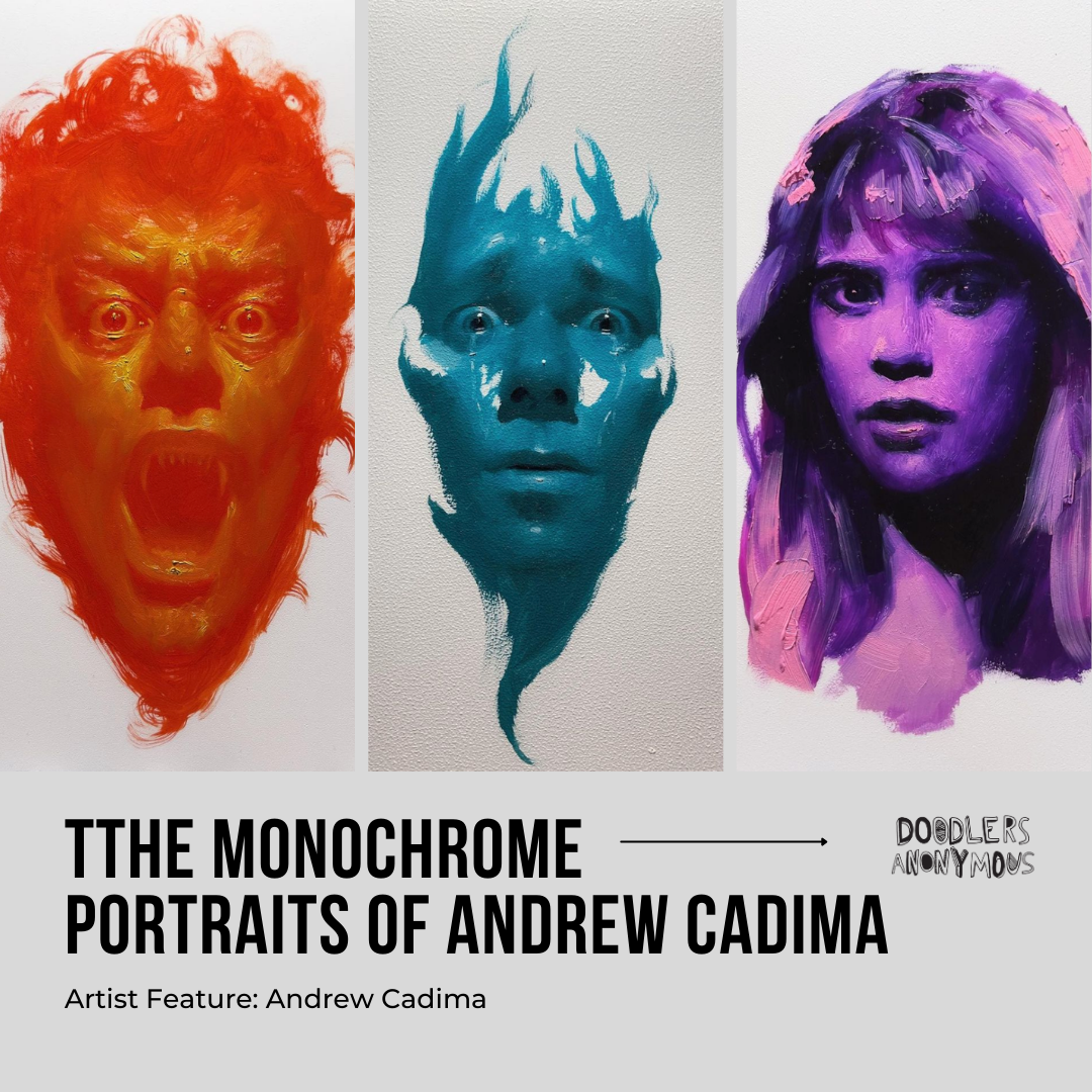 The Monochrome Portraits of Andrew Cadima – Doodlers Anonymous