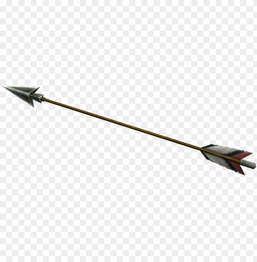 Classic Arrow Bow Illustration PNG | TopPNG
