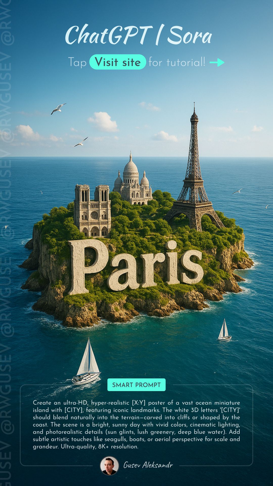 ChatGPT & Sora | Island Metropolis