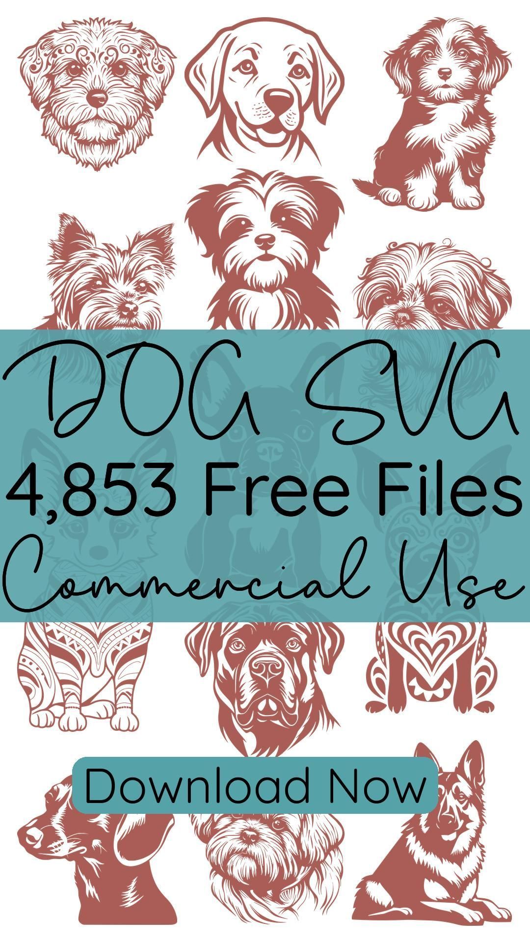 4,853 Dog SVGs