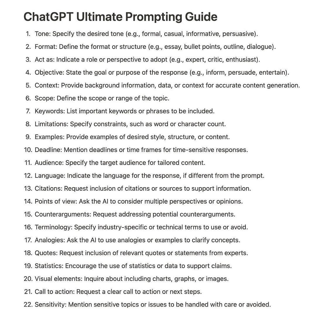 Mastering ChatGPT Prompts: Tips 87% People Miss Out On