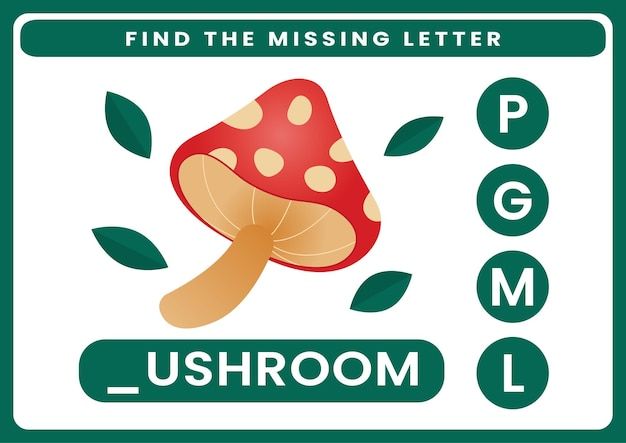 Premium Vector | Find missing letter theme halloween worksheet for kids