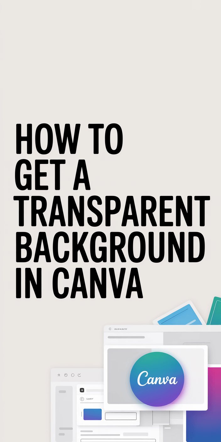 How to Get a Transparent Background in Canva (Quick Beginner Guide)