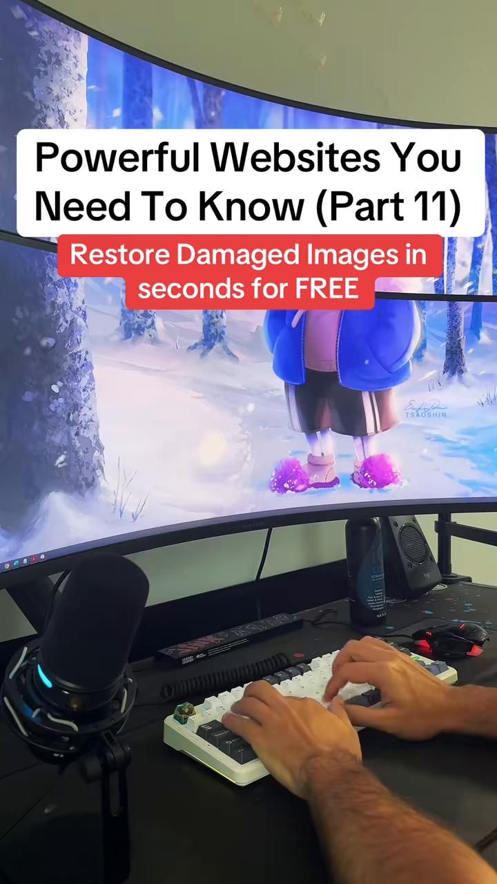 Do you have damage damages or pictures that you want to fix because they’re either old or got damage