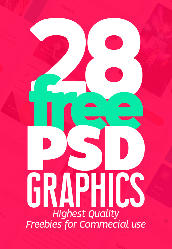 Free PSD Files: Download 28 Useful Free PSD Graphics for Modern UI/UX – Graphic Design Junction