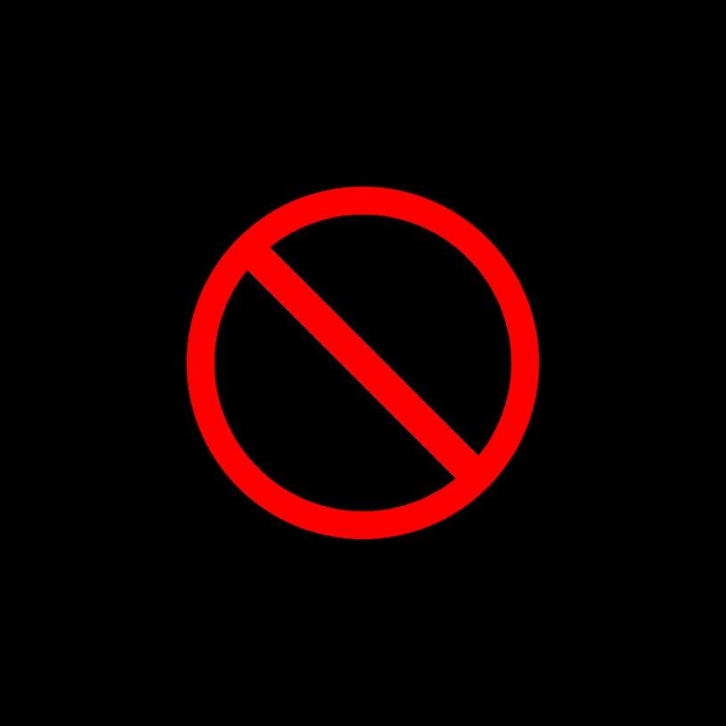 Free Prohibit image.