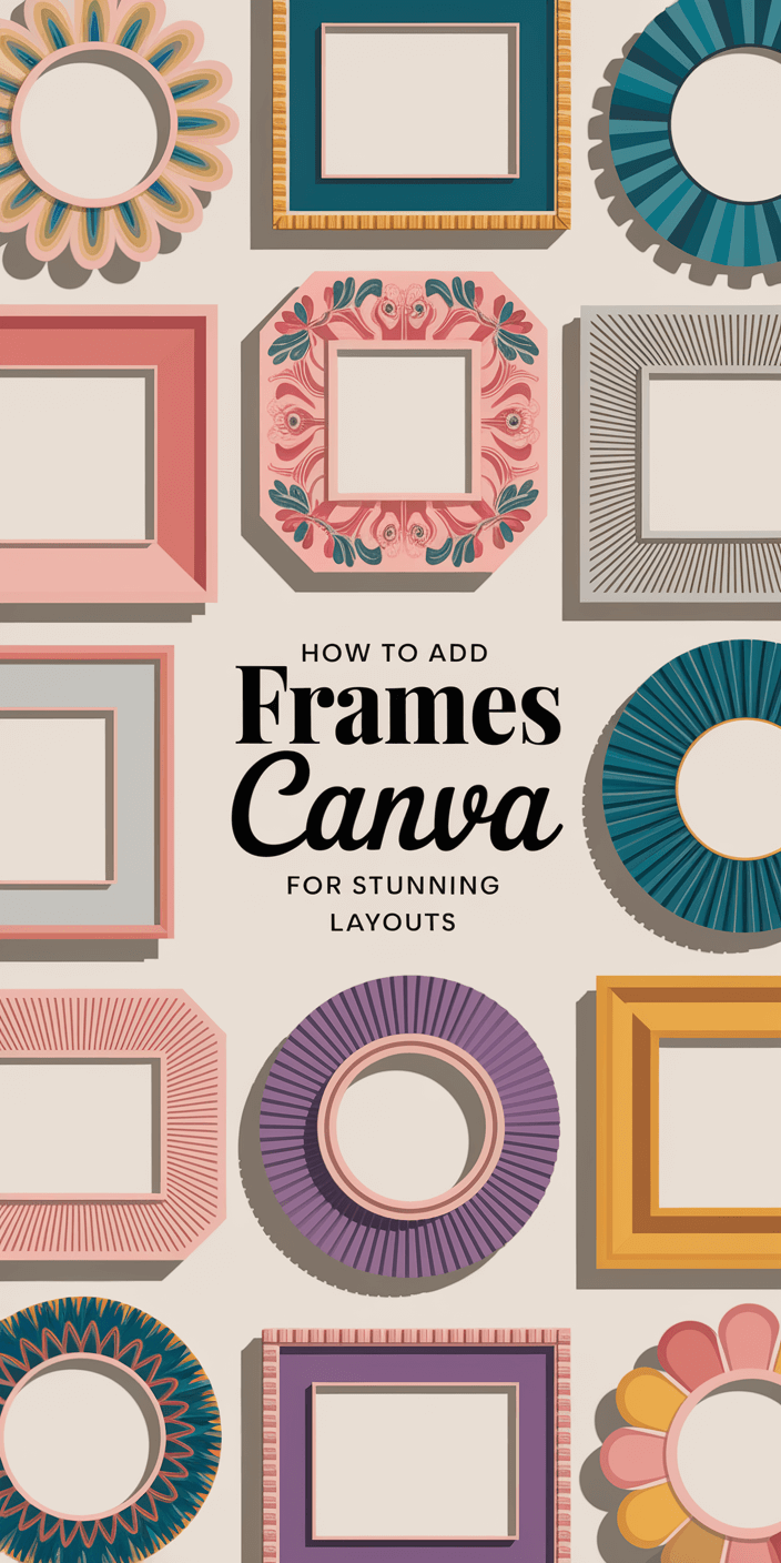 How to Add Frames in Canva for Stunning Layouts
