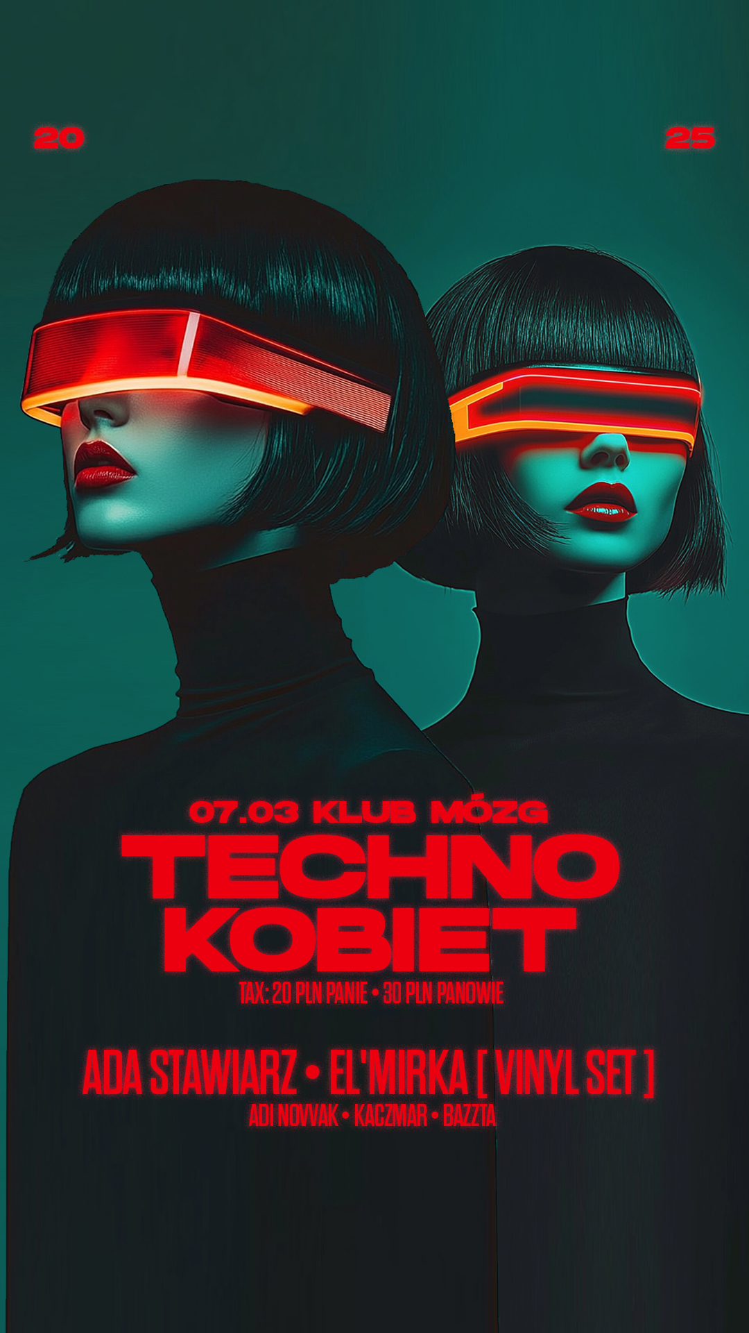 TECHNO KOBIET / BYDGOSZCZ / MOZG 07.03