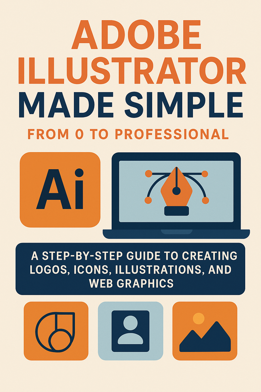 Learn Adobe Illustrator Fast: Step-by-Step Guide for Logos, Icons & Graphics