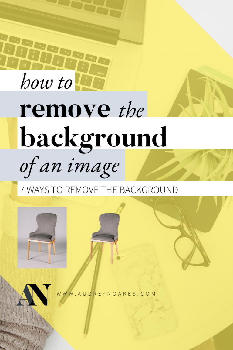 How to Remove the Background of an Image