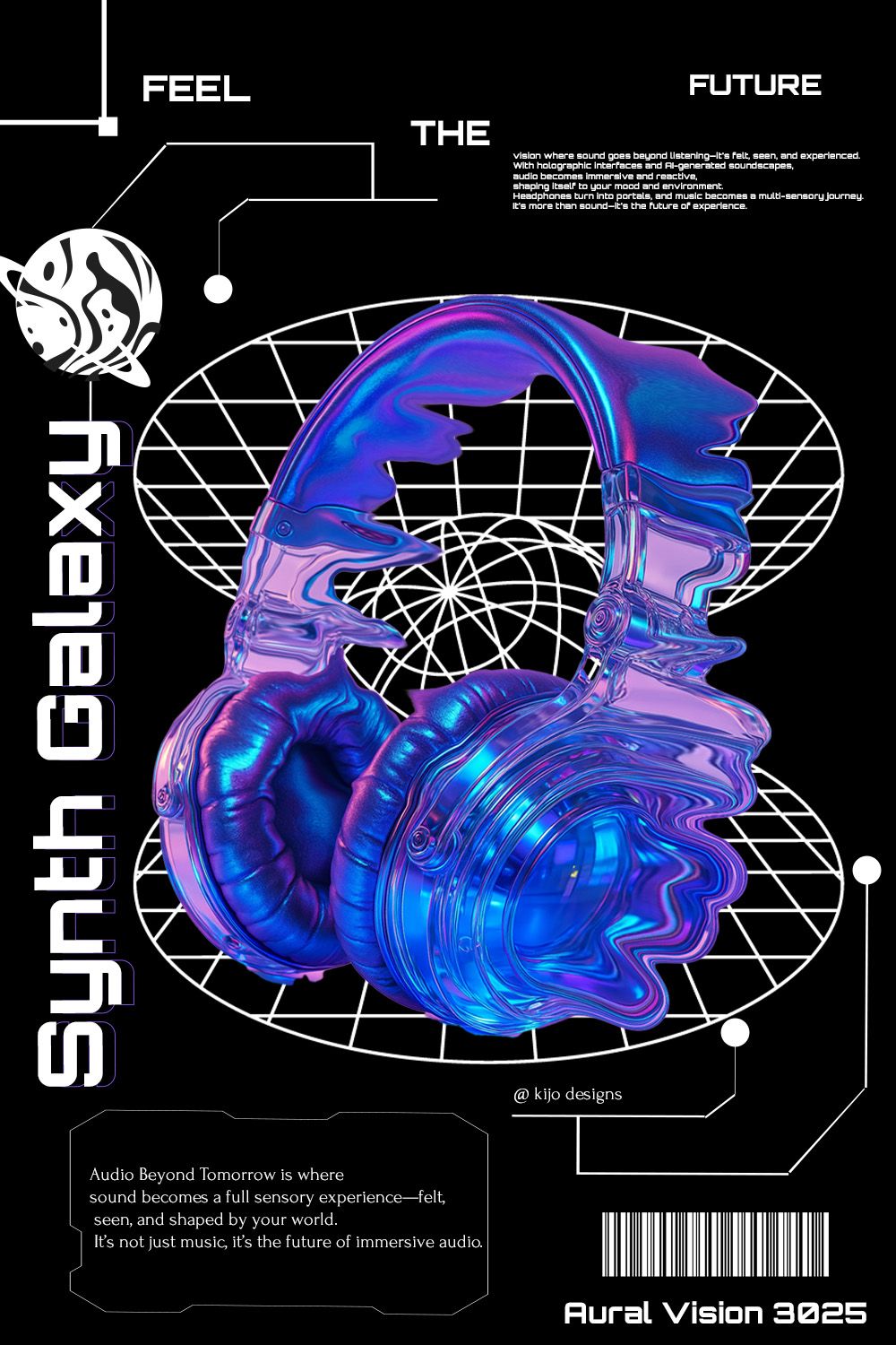 Synth Galaxy | The Future of Audio Visual Design 🎧✨