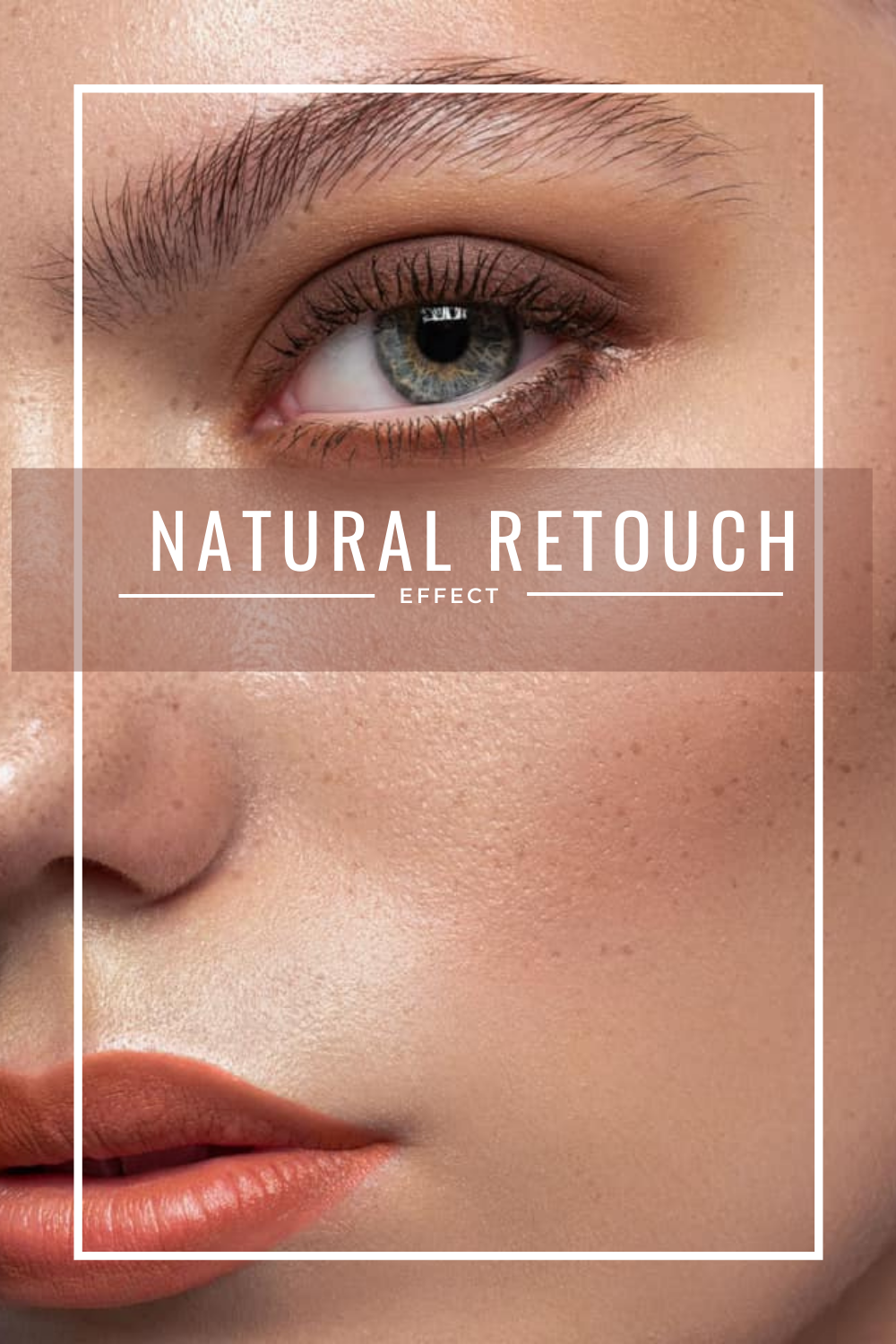 Natural retouching in Photoshop