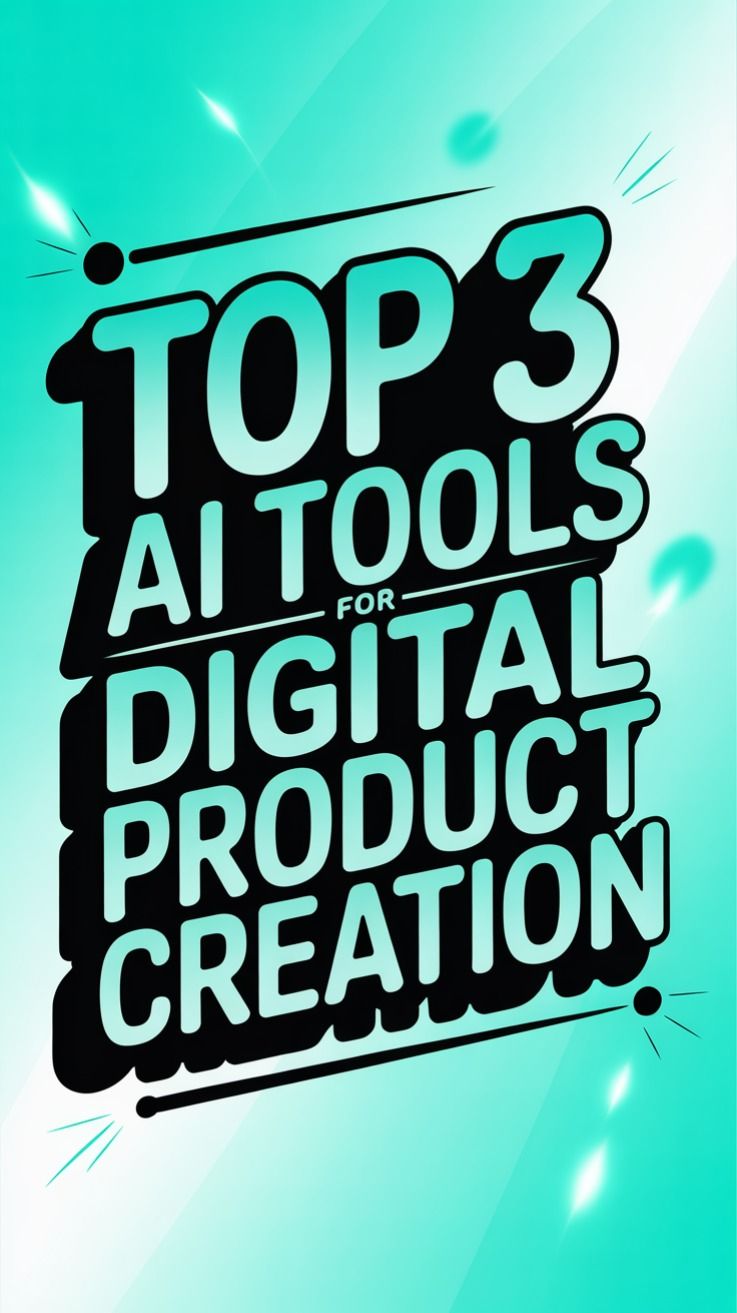 3 AI Tools For Digital Product Creation That Are Worth It