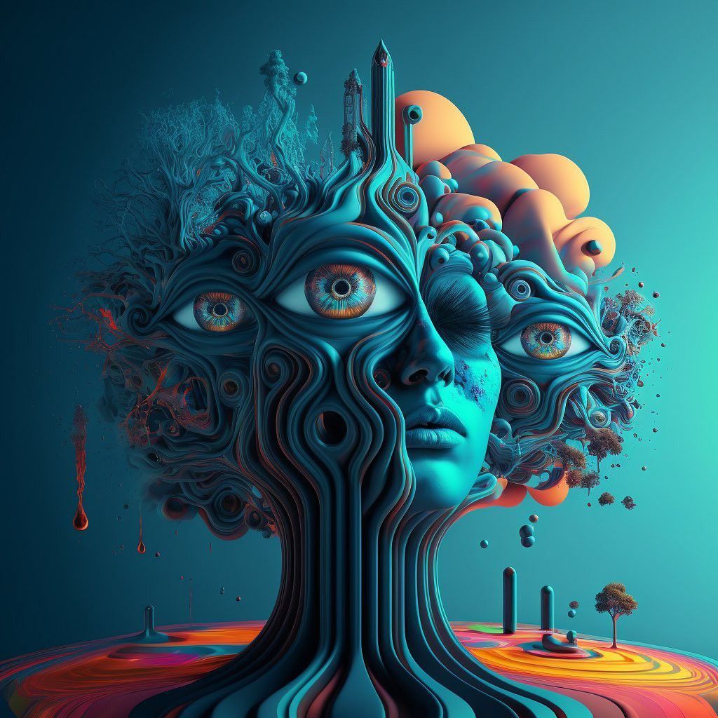 How many eyes do you see👀? • Midjourney Ai Art