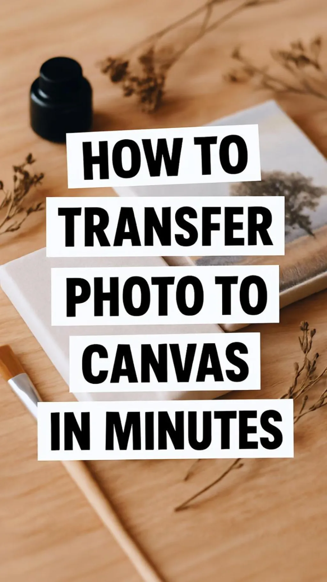How to & Transfer Photos to Canvas | DIY Project