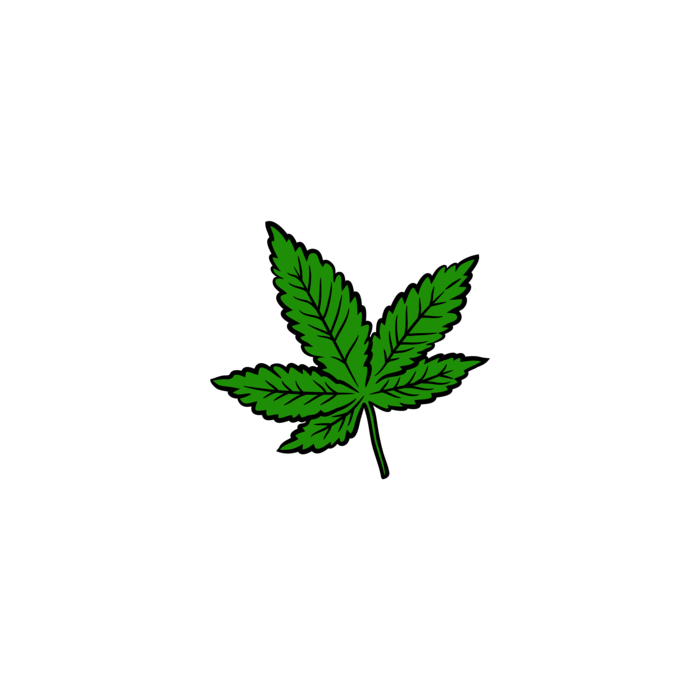 Simplicity Cannabis Leaf Freedrawing Hand-drawn Marijuana Icon PNG Images | PSD Free Download – Pikbest