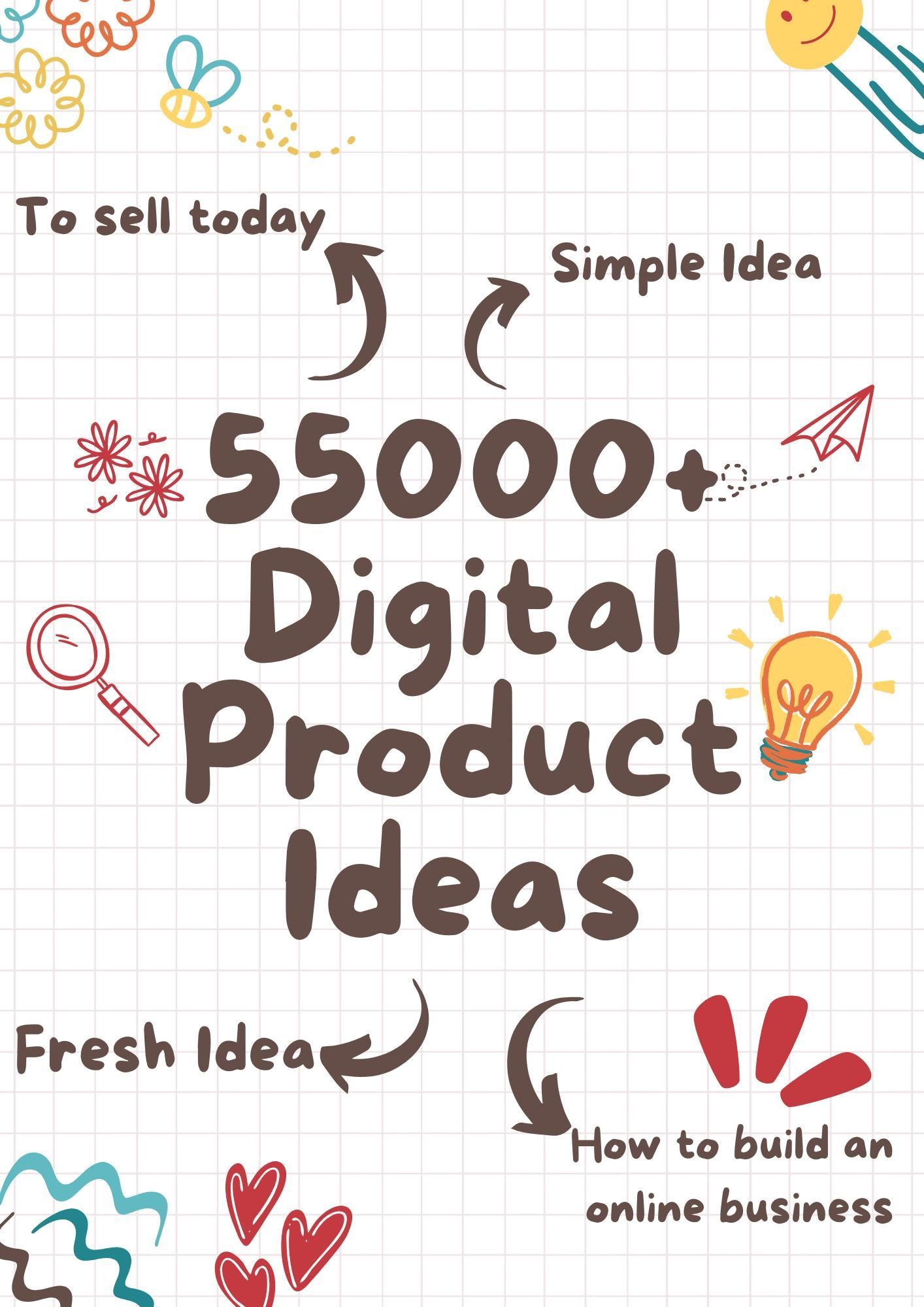 55,000+ Digital Product Ideas