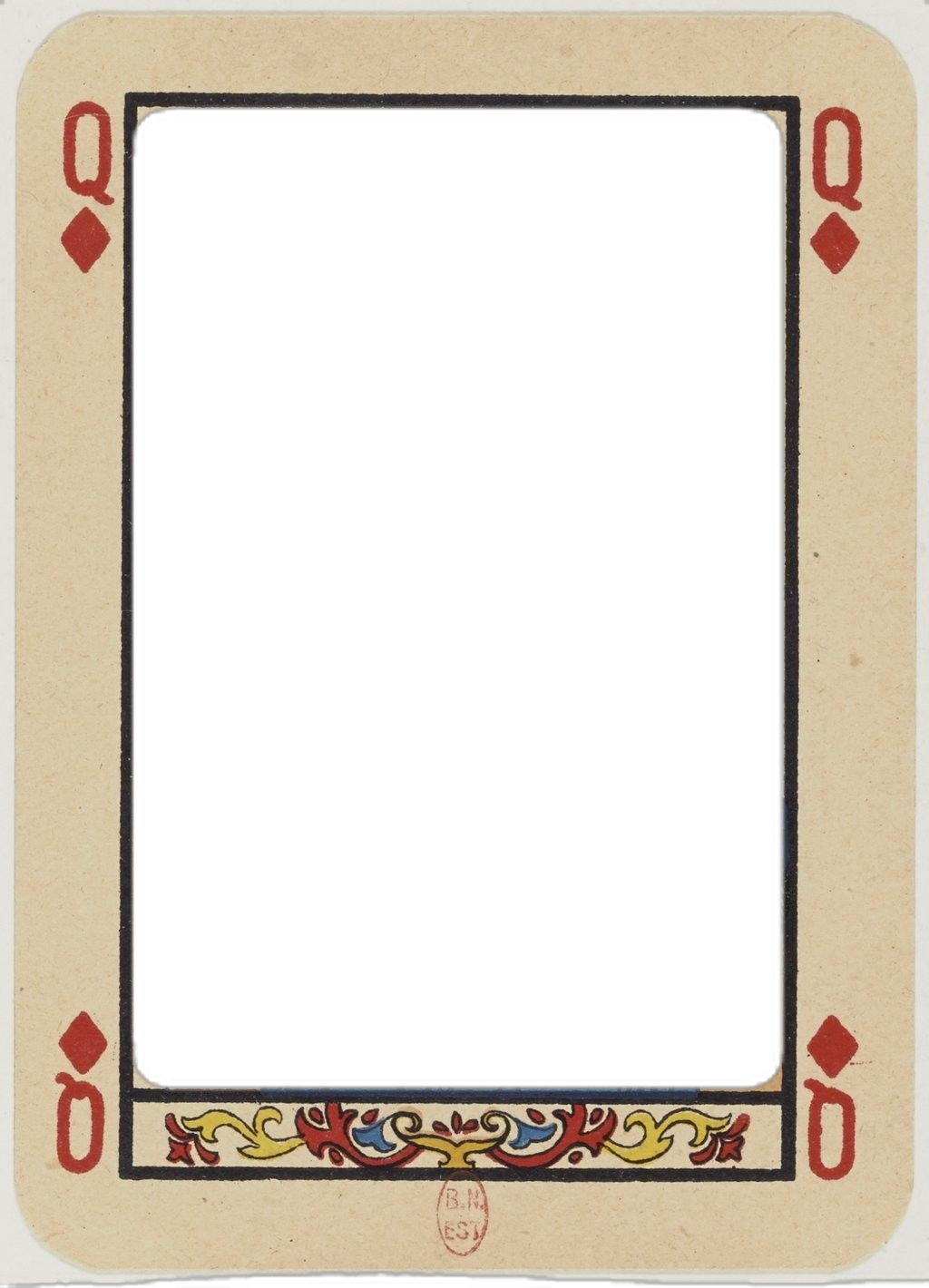 [Jeu de cartes de fabrication belge destiné à l’exportation vers l’Inde] : [estampe]