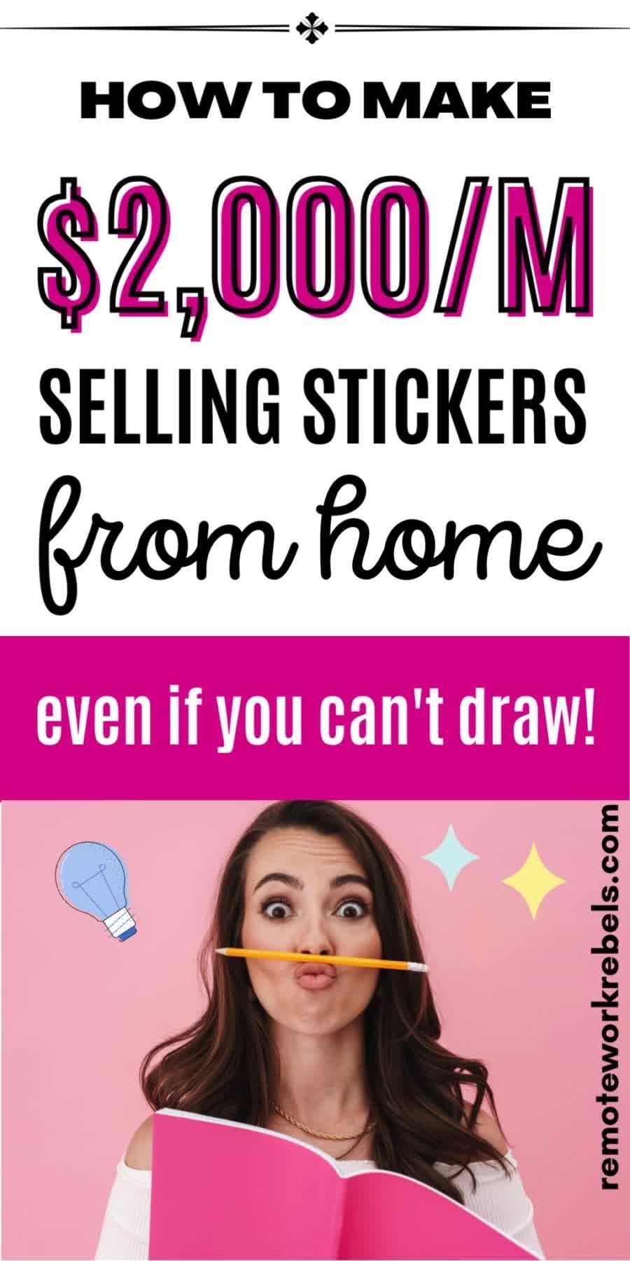 How to Make and Sell Stickers for Serious Profit