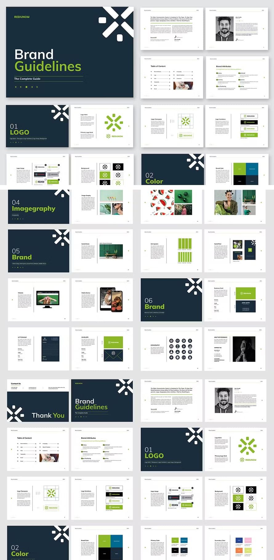 20 Amazing Brand Guidelines Templates Design – Graphic Design Junction