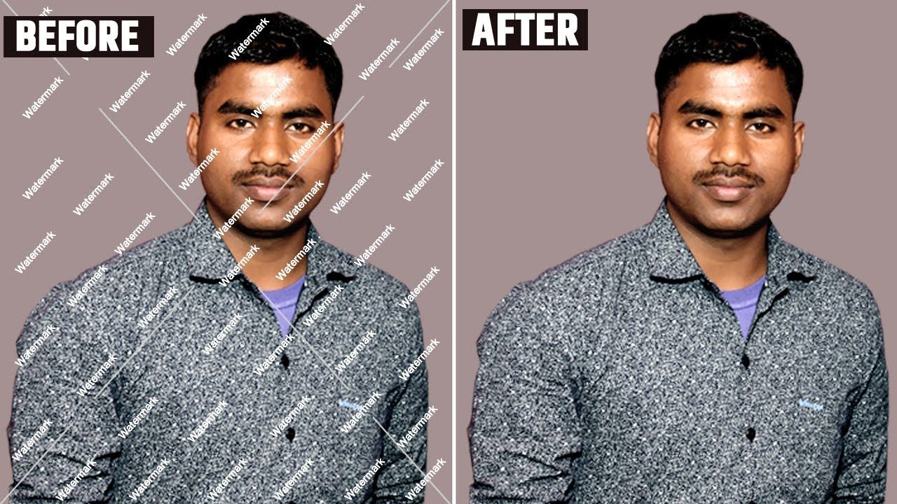 Remove Watermark From Photo । How To Remove Watermark From Image Online Free