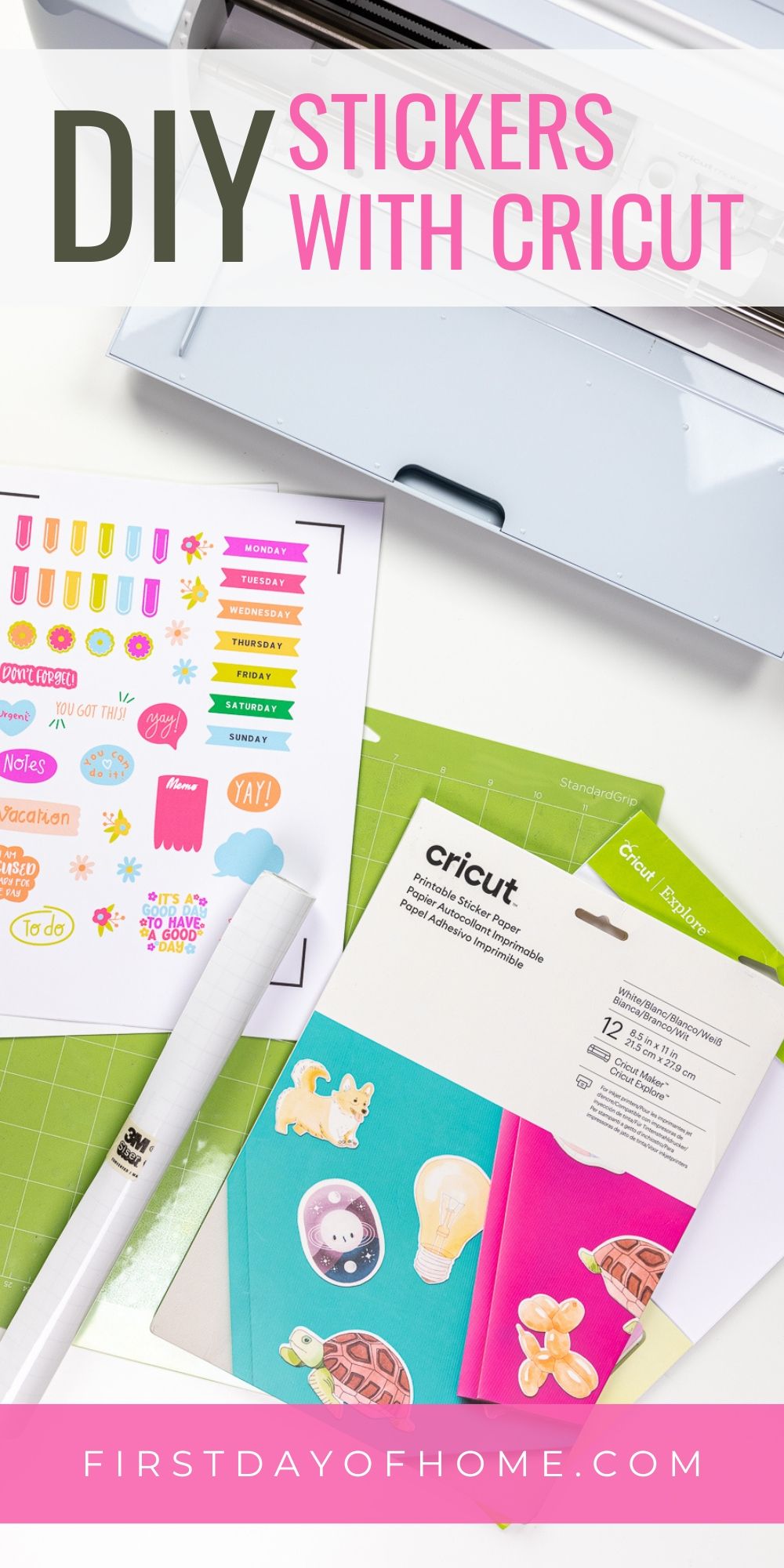 Best Tips for Cricut Stickers – Print Then Cut Tutorial