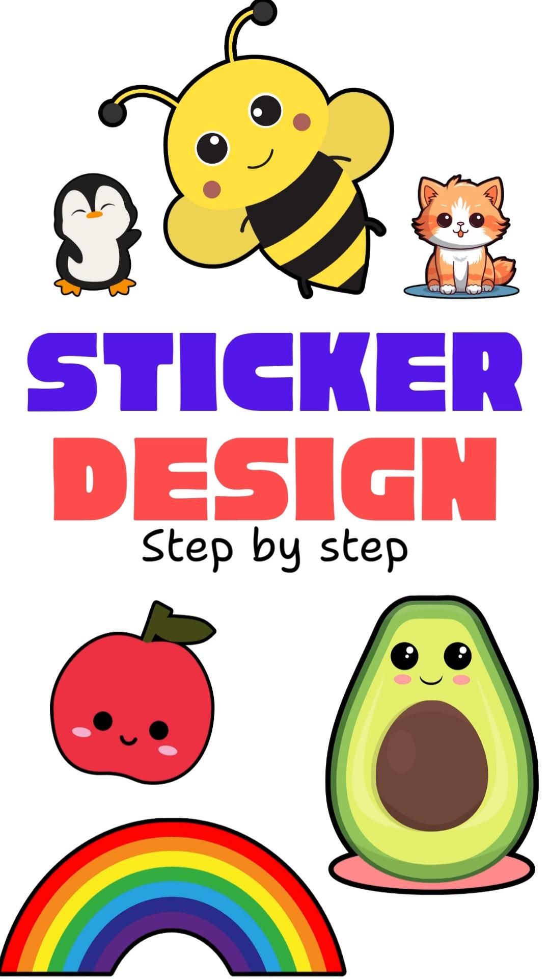 How To Create Digital Stickers To Sell On Etsy | Canva Tutorial