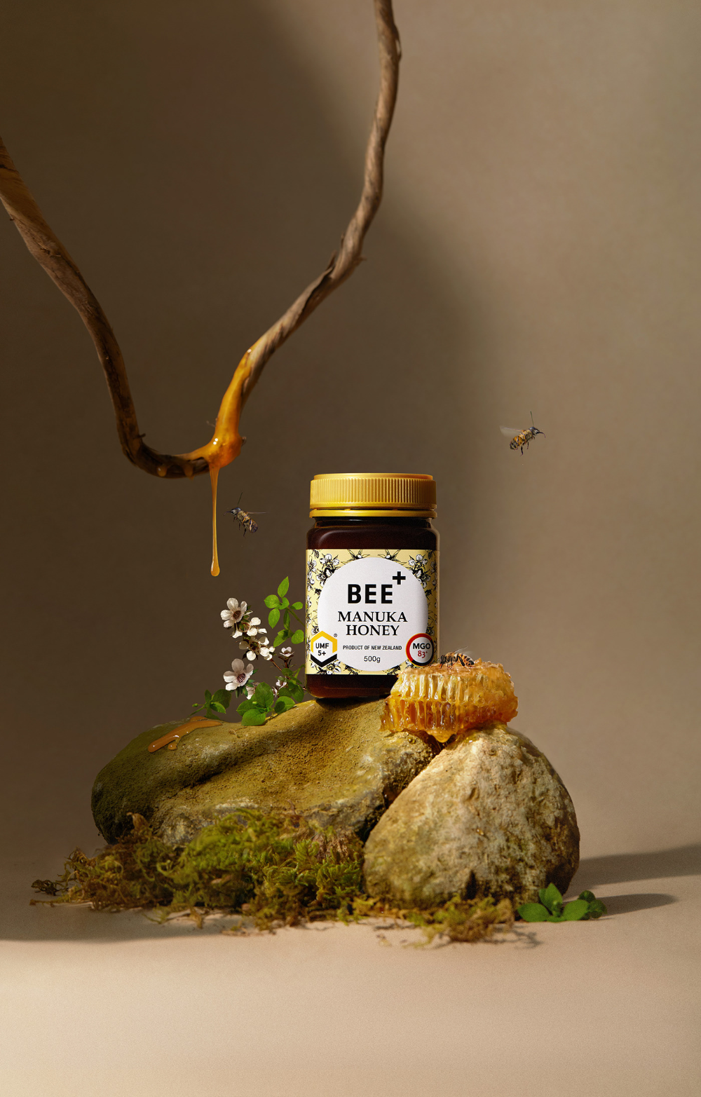 BEE+ manuka honey – lin ma
