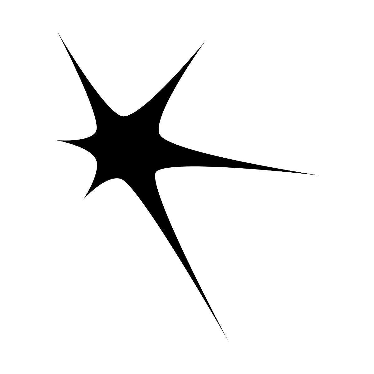 Customizable Dynamic Star Y2K Icon