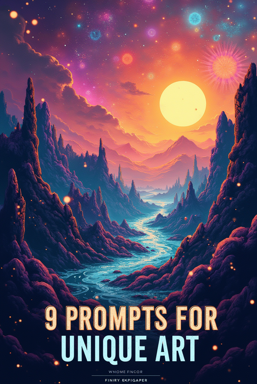 Visit Now: Discover 9 Unique AI Art Prompts for Creativity!