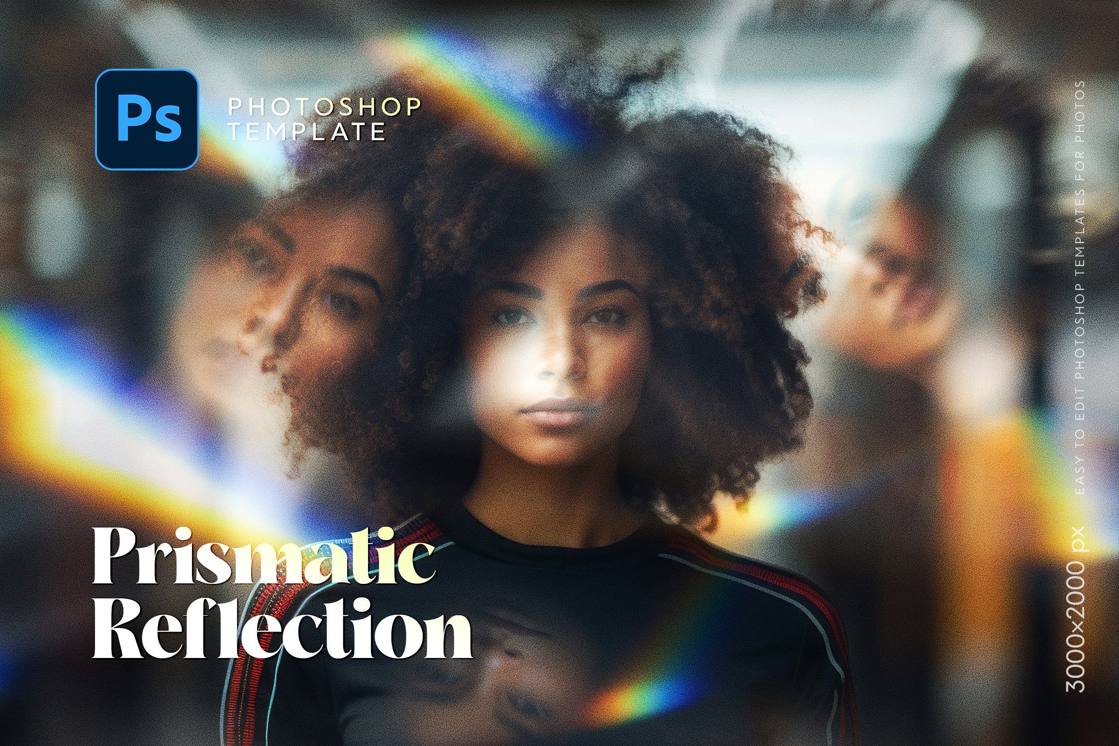 Prismatic Reflection Photo Effect – Extended Commercial Use License