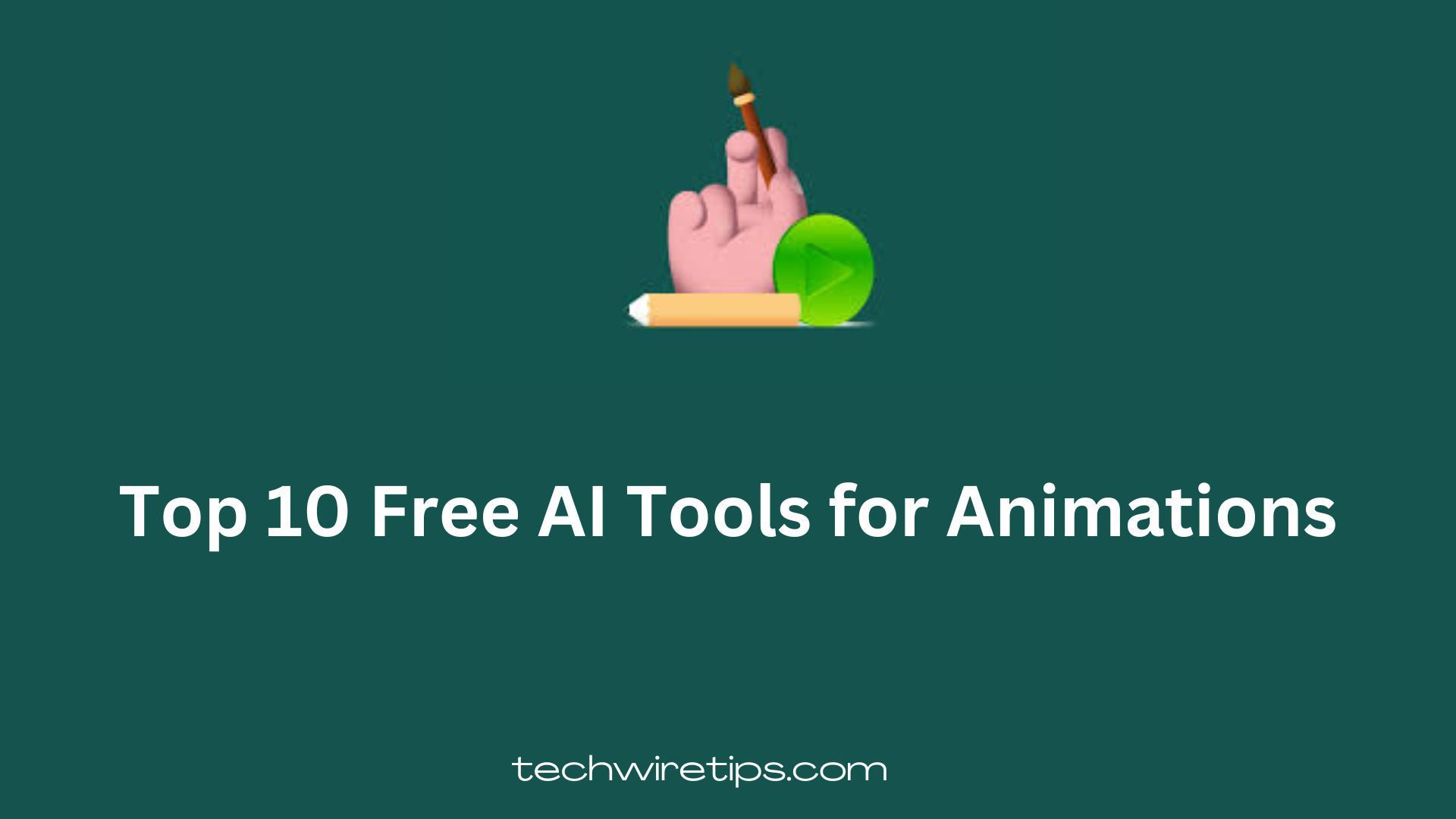 Top 10 Free AI Tools for Animations