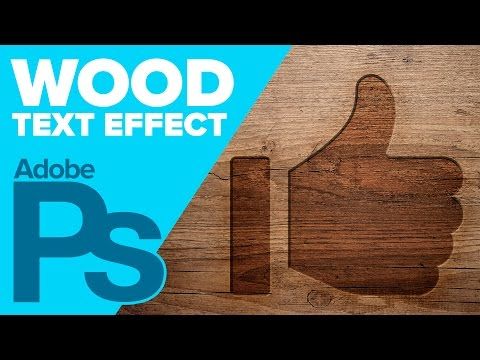 How to Carve Wood in Adobe Photoshop