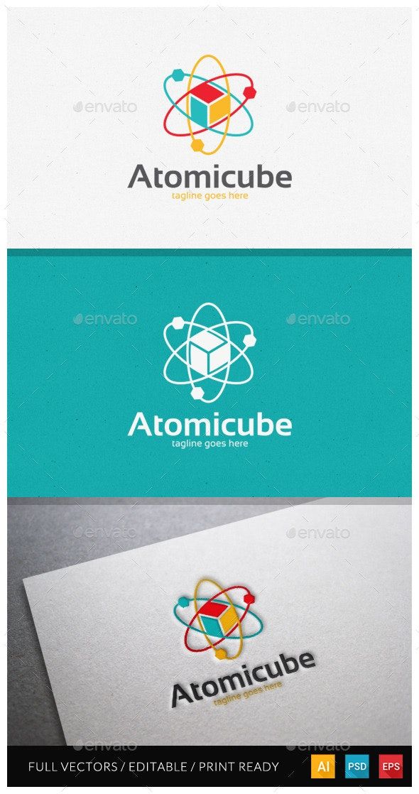Atomicube Logo Template