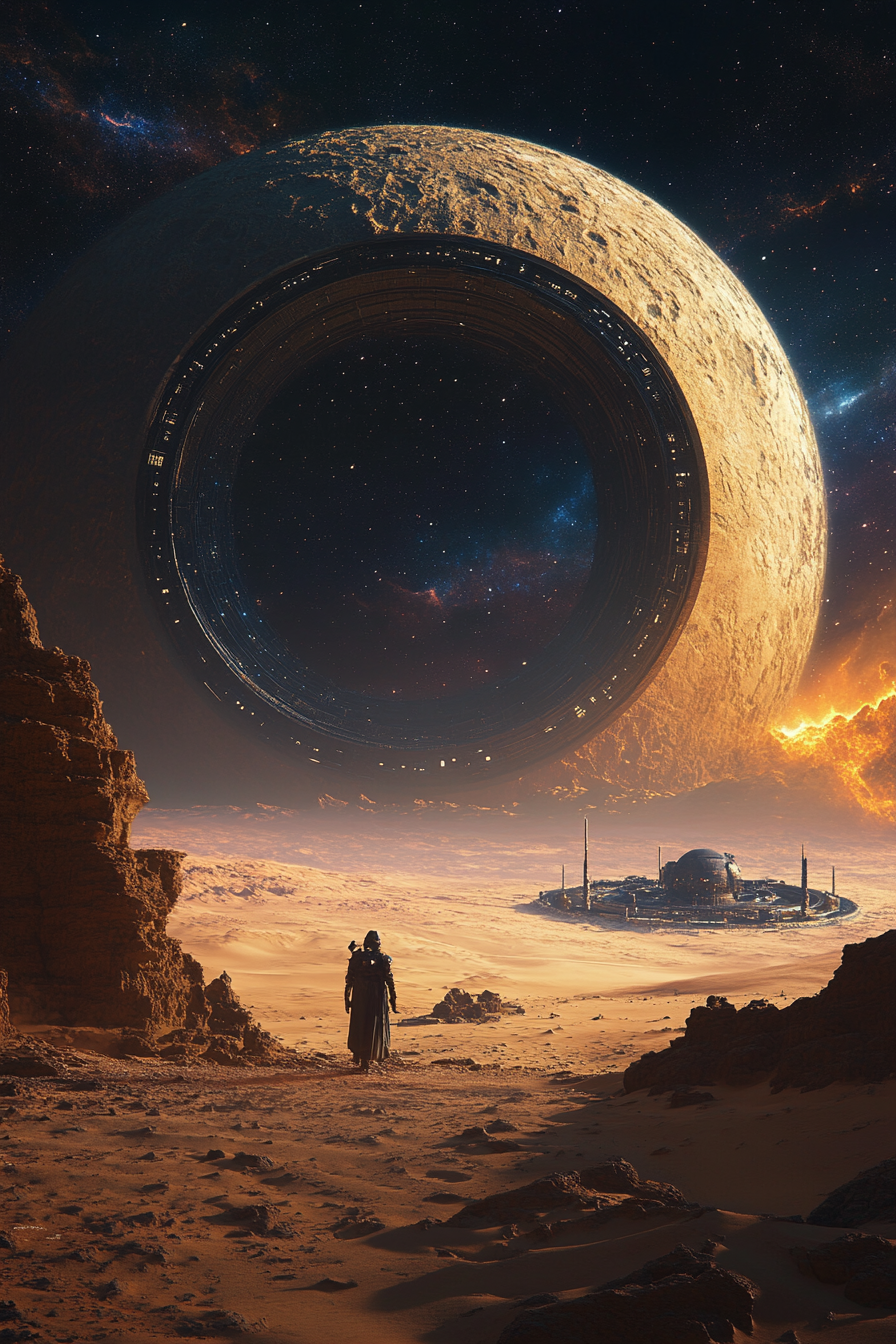 Galactic Dreams: AI-Crafted Sci-Fi Worlds