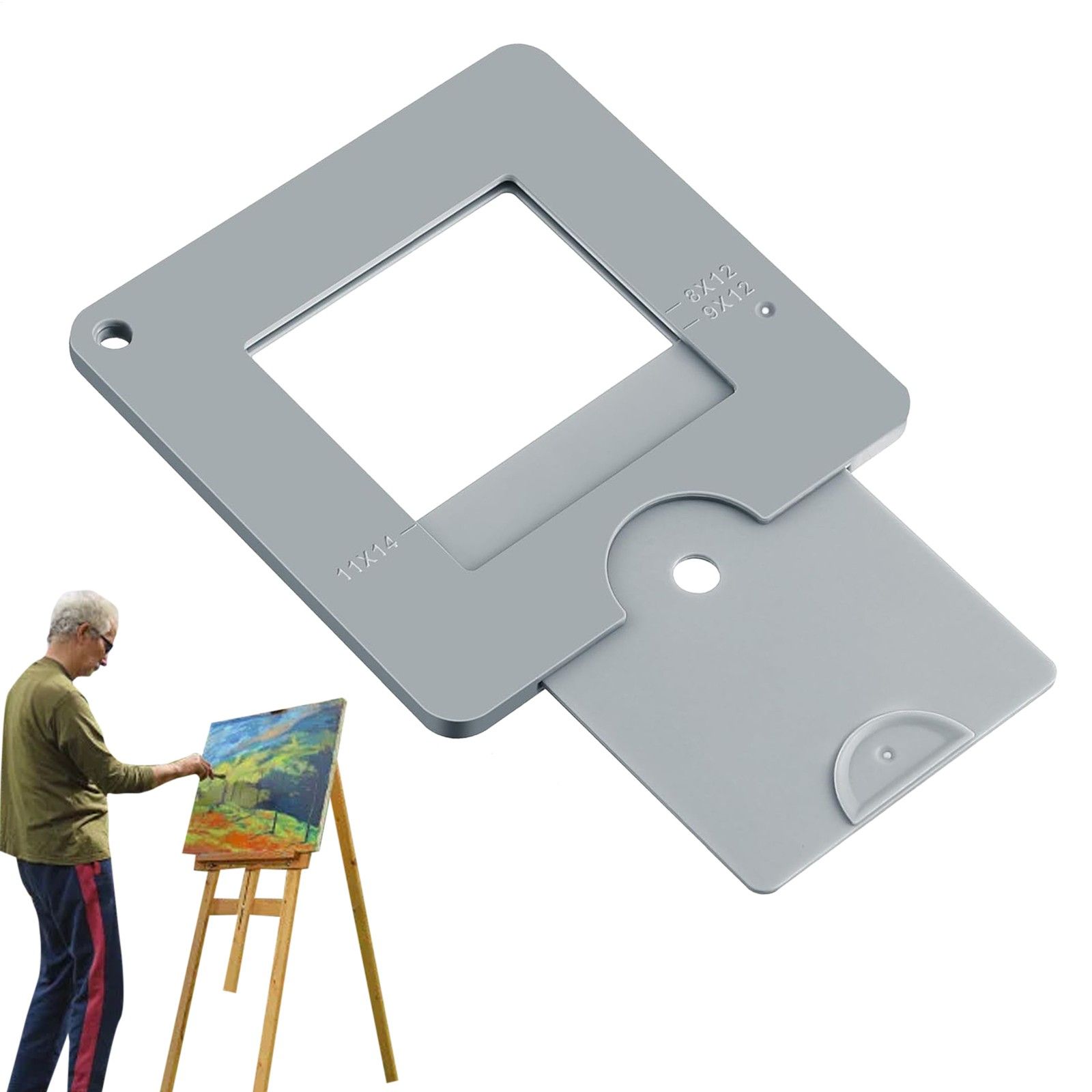 Finder Tragbares Schieberschieber Zeichnen Malerei Viewer Schiebet Klar Verstär