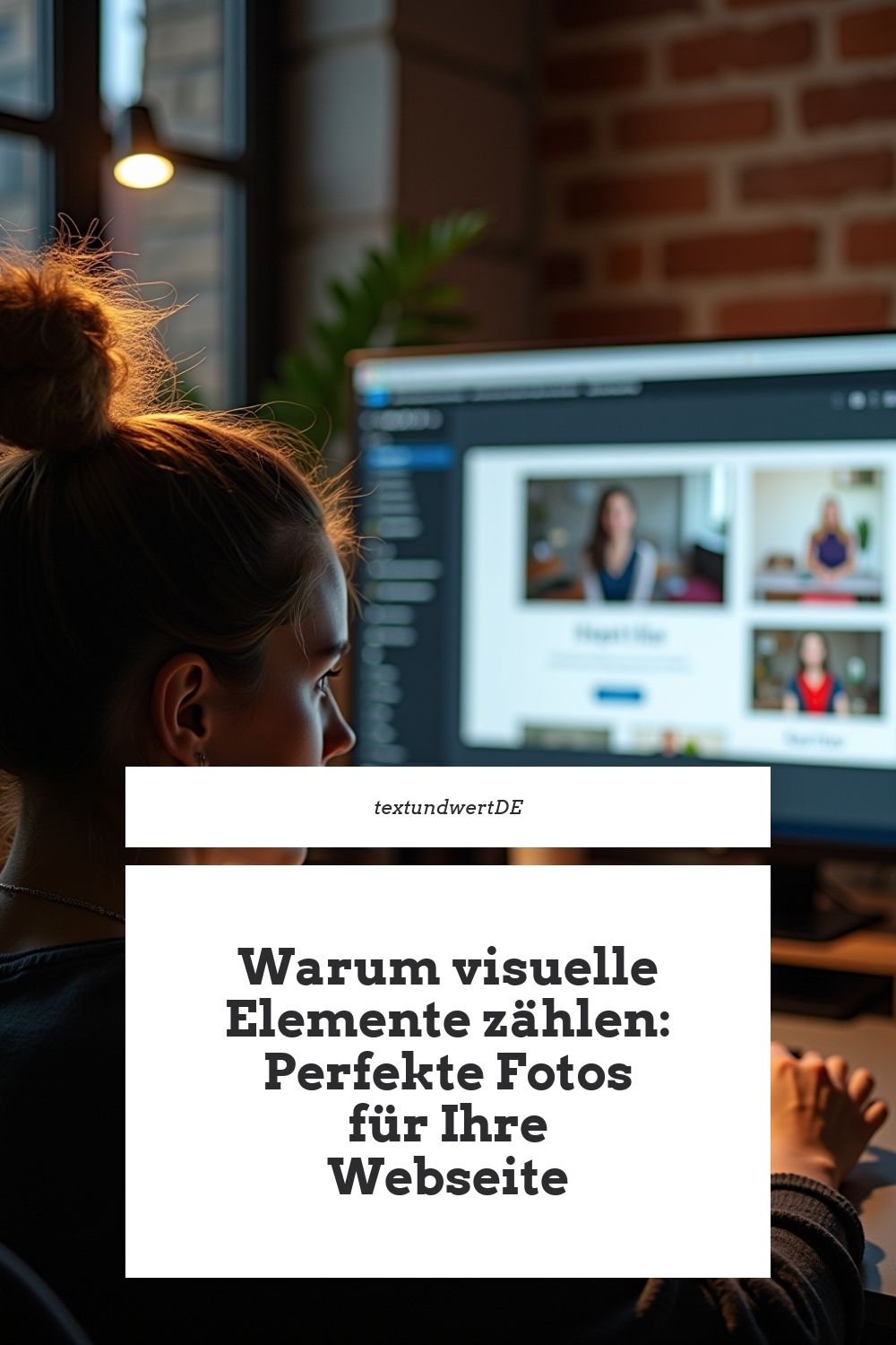 Warum visuelle Elemente zählen: Perfekte Fotos für Ihre Webseite