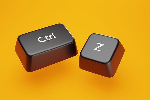 How to undo (and redo) on a Windows PC