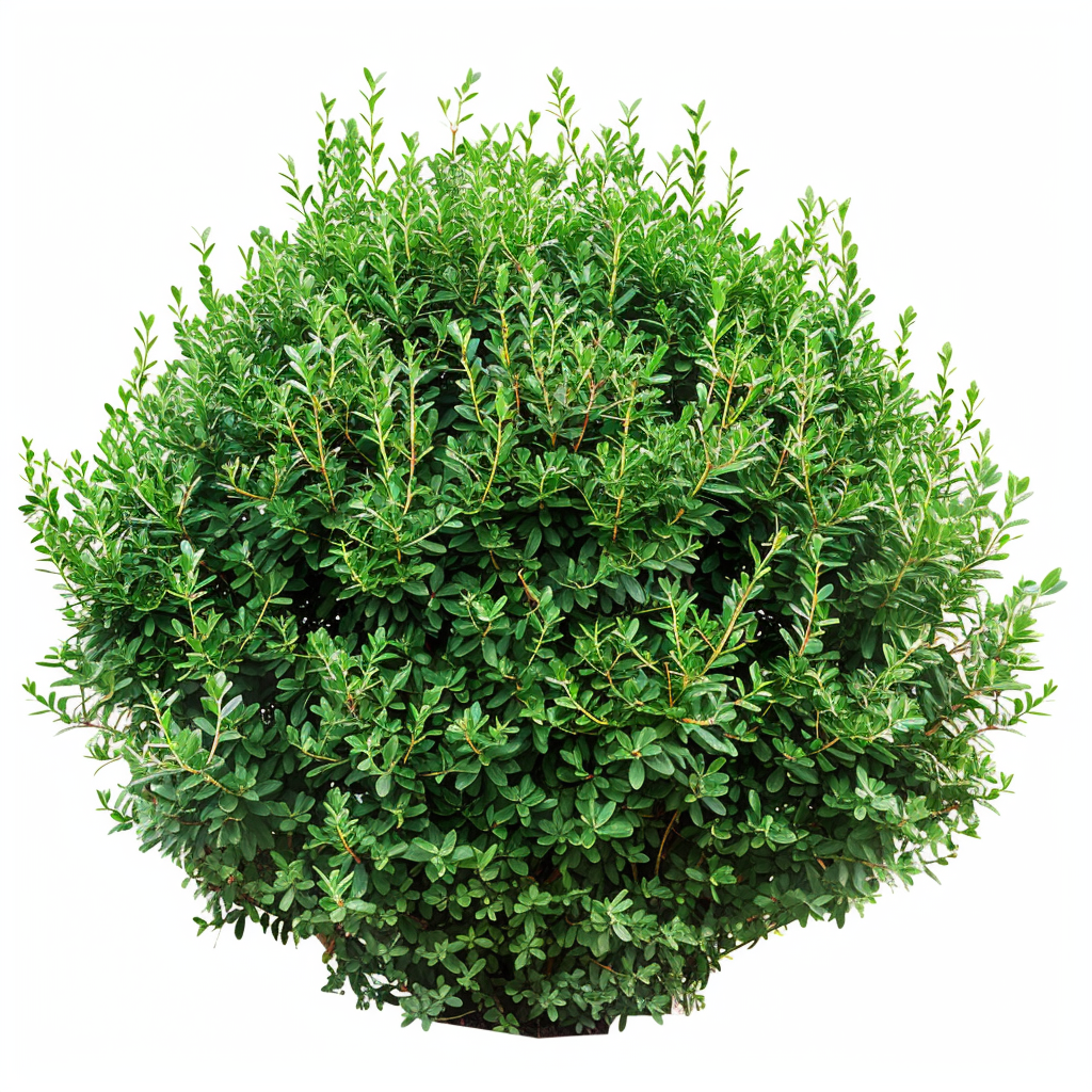Shrubs Isolated