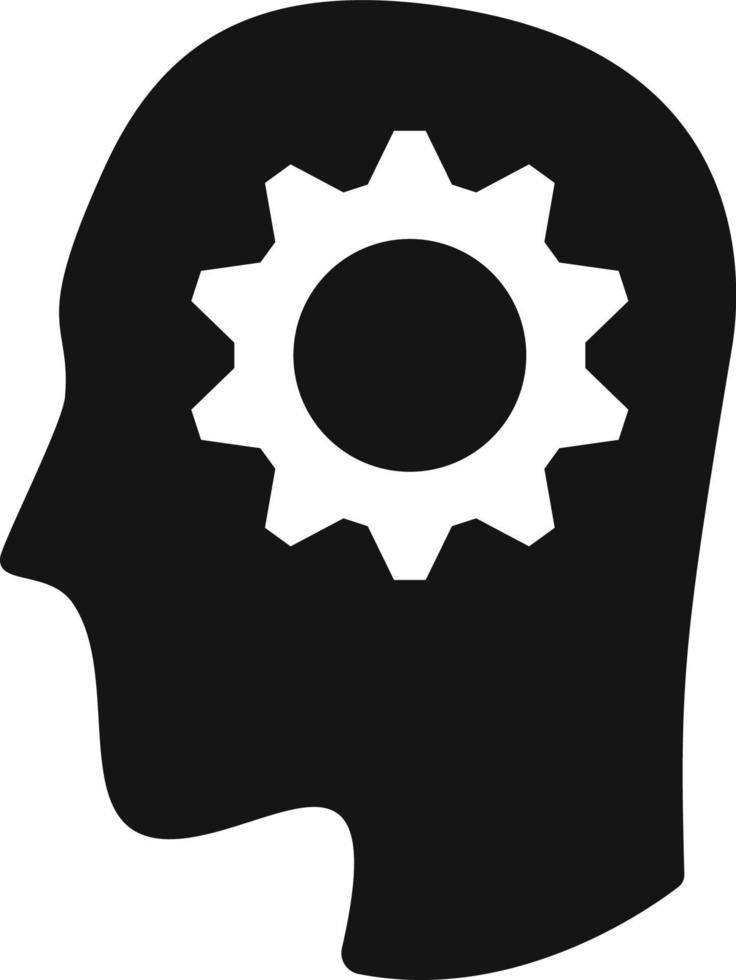 gear, head . Repair tool, repair vector icon, maintenance, repairs Vector icon on white