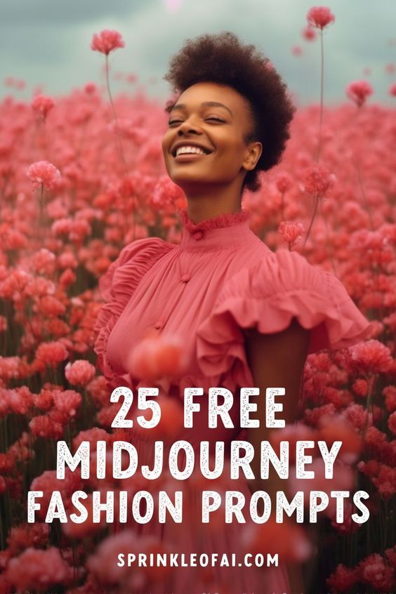 25 Free Best Midjourney Fashion Prompts | Sprinkle of AI