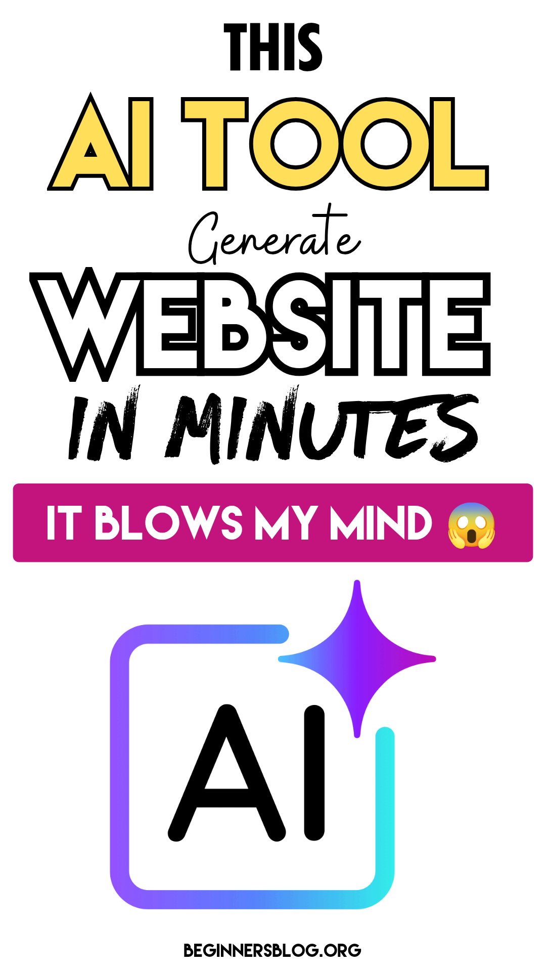 Generate A Website In Minutes Using AI (SEE HOW?)
