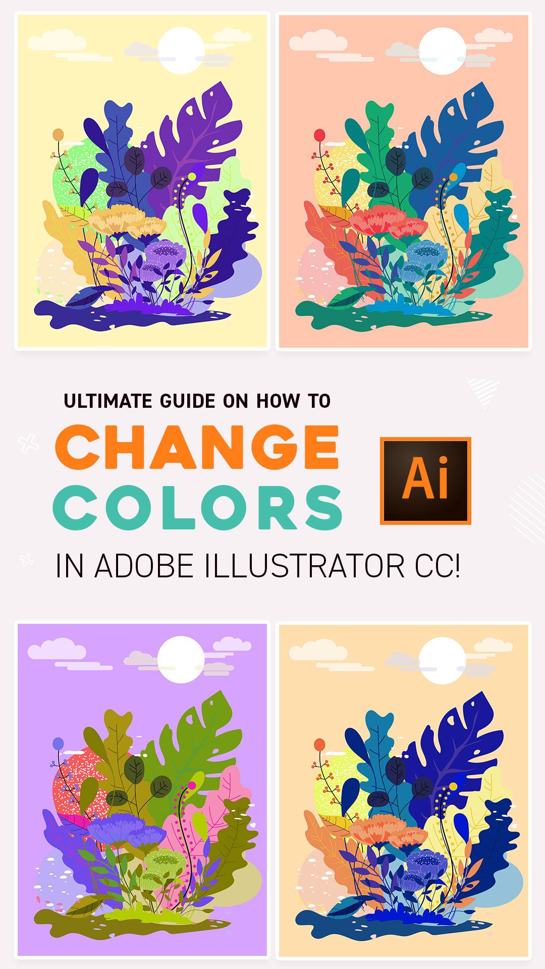 Guide to changes colors in your artwork