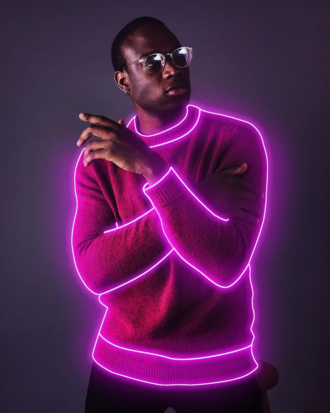 Neon Glowing Outline Effect In Photoshop