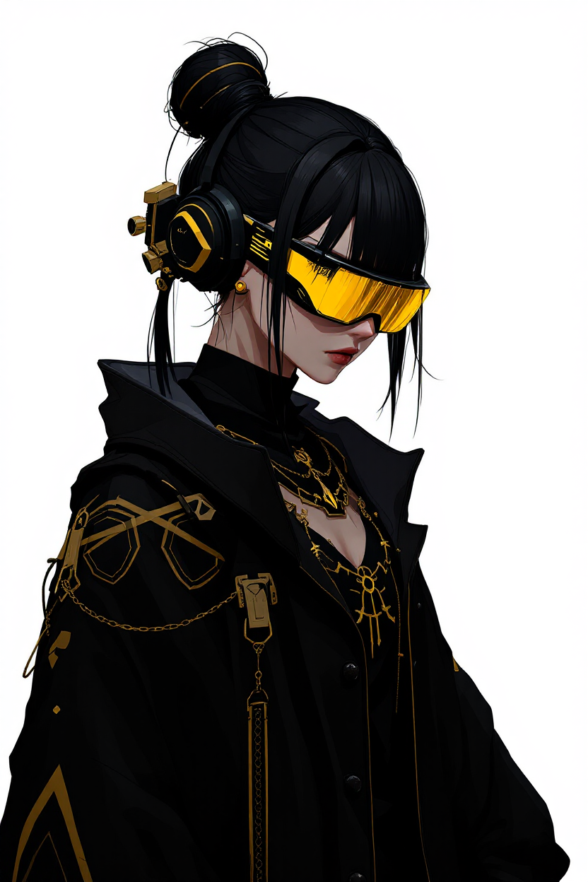 Cyberpunk Nihonga Image Japanese Style #13