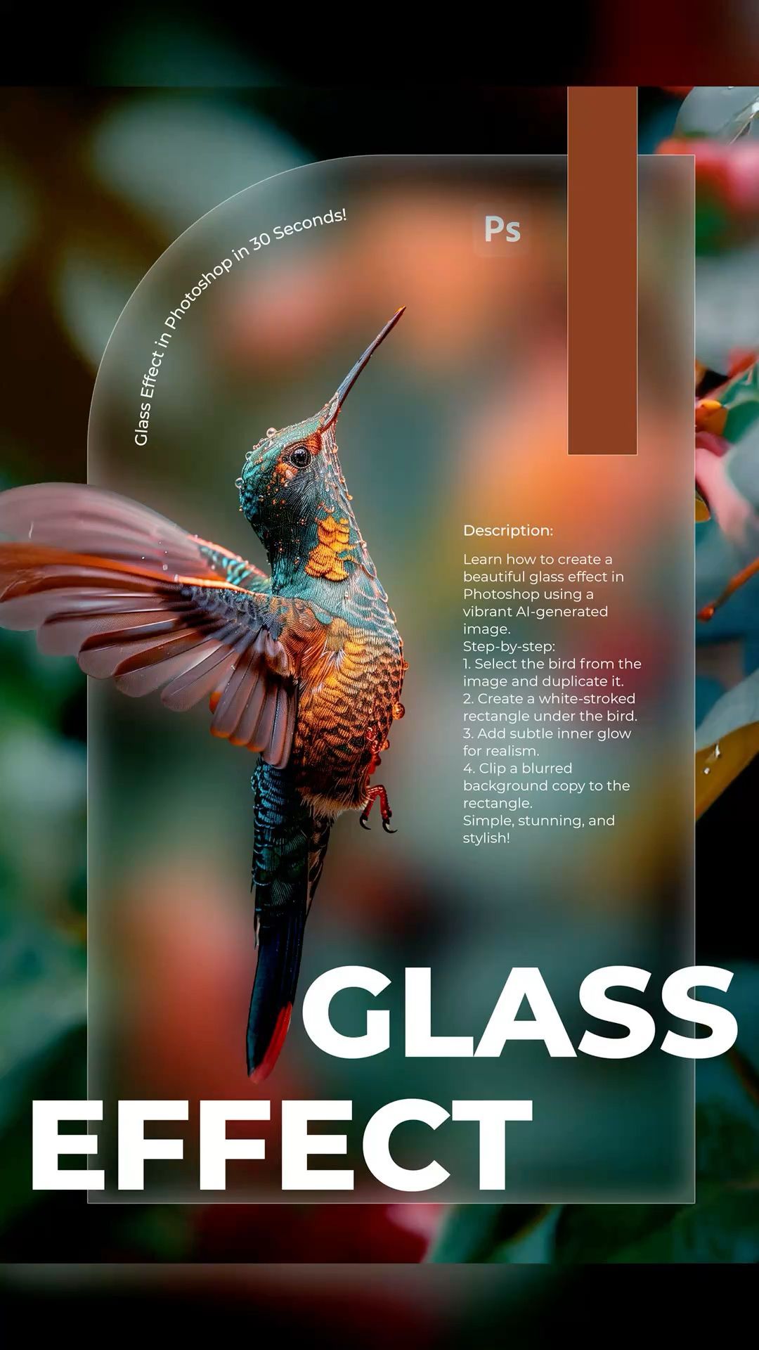 Photoshop Glass Effect Tutorial – Easy & Stunning!