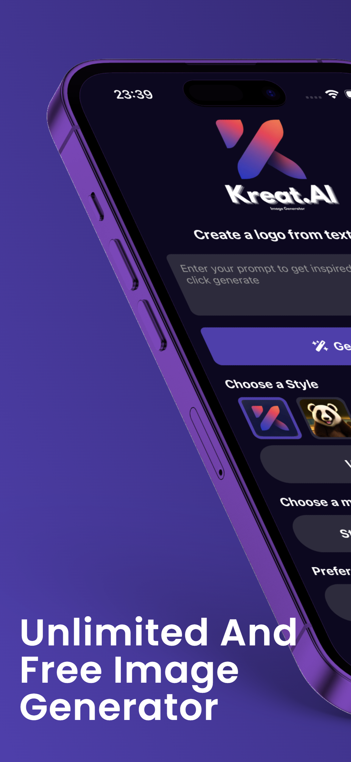 Kreat.AI Image Generator